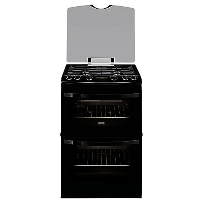 Zanussi ZCG63200BA Gas Cooker, Black